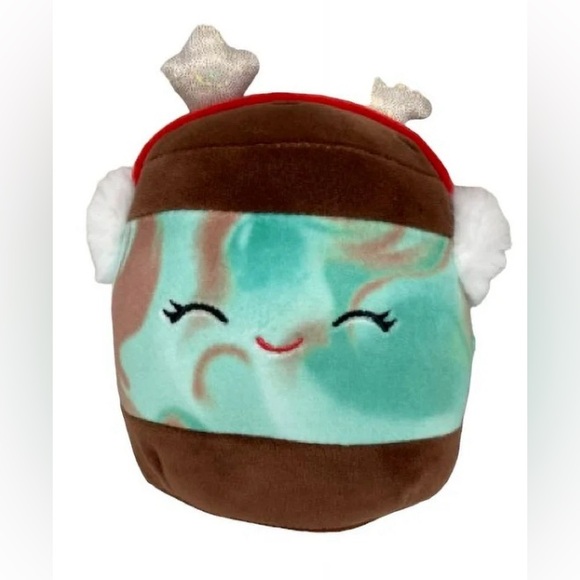 Squishmallows Other - NWT 5” Revna the Mint Ice Cream Sandwich Squishmallow — Holiday Collection
